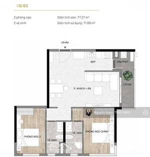 elysian căn góc 77.2m2 giá 4ty7, trả 50% nhận nhà (rổ sỉ)