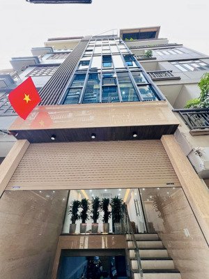 bán toà văn phòng 9 tầng xây mới tại nguyễn khang, 35 tỷ, 73m, mặt tiền 4.5m