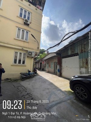 bán nhà cấp 4, ngõ 50, nguyễn hữu thọ, phường phương liệt, quận hoàng mai