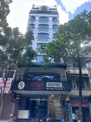 bán khách sạn 2 mặt tiền bùi viện, p. pnl, quận 1 - 6x20m - hầm + 7 tầng - hđt 190tr/th - giá 55 tỷ