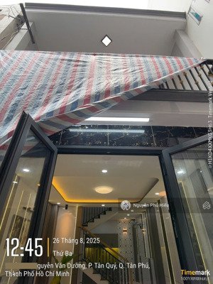 bán nhanh nhà hẻm xe van nguyễn văn dưỡng, tân phú dtsd 71m² giá 4.3 tỷ (tl)