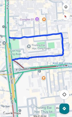 siêu phẩm nhà phố tây sơn, ôtô chạy vòng quanh đh công đoàn, ngõ thoáng, vuông 5 tầng vừa ở vừa kd