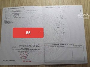 chính chủ cần bán lô đất mặt tiền đường số 55 khu tđc phú chánh c giá tốt đầu tư