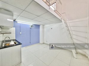 cho thuê phòng gác cao 2 mét cửa sổ trời full nội thất đường thống nhất - phường 11 - gò vấp