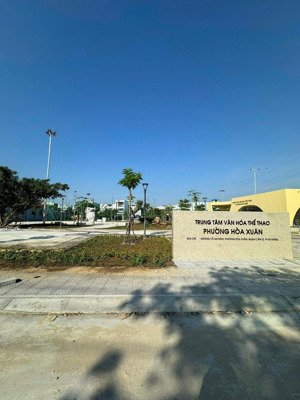 chính chủ gởi bán 2 lô đất liền kề đường 10,5m võ an ninh - hòa xuân -hướng tây nam.,view công viên