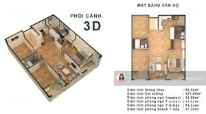 chung cư booyoung, mỗ lao, hà đông. căn góc đẹp nhất tòa, ban công đông nam cực mát