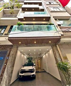 Khúc Thừa Dụ, Cầu Giấy, 7 tầng TM, 15M ra phố kinh doanh, ô tô vào nhà, 52m2 MT 4.2m 19 tỷ