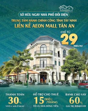 nhà 5x20 lavilla green city cách aeon 500m giá 4 tỉ.