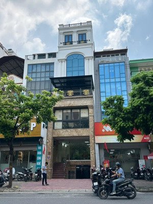 mặt phố vũ phạm hàm, trung hoà quanh 90 tỷ 150m2 mặt tiền gần 6m xây 5 tầng phố kd sầm uất