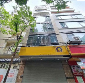 nhà mặt phố nghĩa đô - đường hoàng quốc việt. diện tích 70m2 x 8 tầng có thang máy, điều hòa