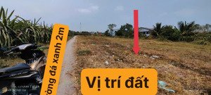 bán đất 1300m2 tại xã phú ngãi trị, châu thành, long an, giá 70 triệu