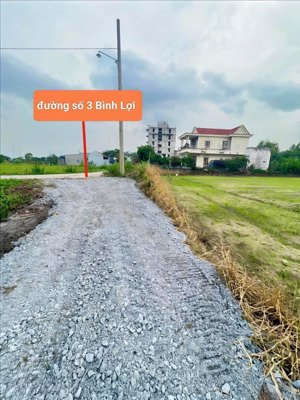 cần bán đất full thổ cư xã hoà khánh đông, đức hoà, long an, dt : 5x24m, giá : 660 triệu