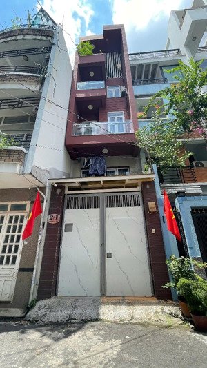 hẻm vip phan đình phùng - xe hơi tận nhà - 4,2x21 - 4 tầng - hđt 50tr/tháng - 16.4 tỷ