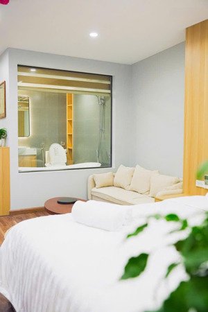 cho thuê căn hộ dịch vụ đào tấn, bđ, diện tích 45m2, studio, giá 17 triệu full đồ, đầy đủ tiện ích