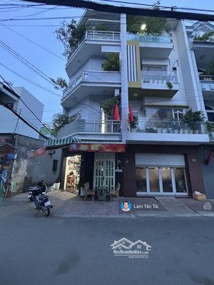 12.5-10.5 tỷ, lô góc, bán nhà gò dầu, hxh thông, 4 tầng, 5x15m