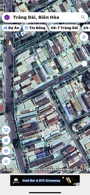 cần bán căn nhà 1 trệt 1lầu kdc lắp máy kp5 p.trảng dài