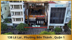bán tòa nhà mặt tiền lê lai 450m², dòng tiền 400tr/tháng cơ hội đầu tư bền vững. lh 