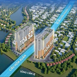 spana căn hộ view sông pháo hoa cao cấp hoà xuân - chỉ từ 60triệu/m2- chiết khấu khủng 18% sungroup