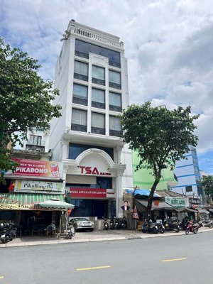 bán tòa nhà mới xây dựng 100% ung văn khiêm, bình thạnh - dt 10x24m - hầm 7 tầng - giá 50 tỷ tl