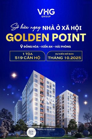 nhà ở xã hội golden point hải phòng
