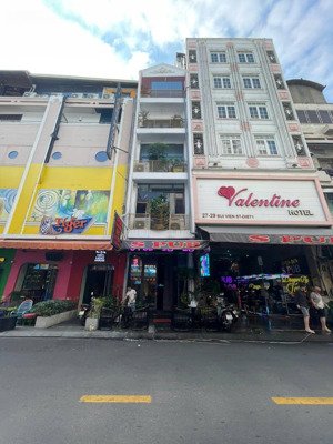 cho thuê gấp mặt tiền phố tây 25 bùi viện p.phạm ngũ lão q1 6 lầu thang máy sàn suốt đẹp 125tr/th