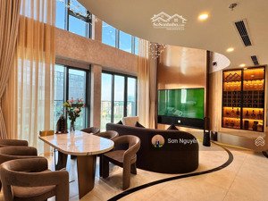 the crest - cho thuê căn loft 3pn+ full nội thất cao cấp - view sông và cầu bason