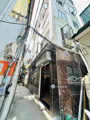 nhà quan nhân, mặt ngõ thông, ba gác tránh 34m x 6 tầng - kinh doanh dòng tiền, chủ nhã nhặn