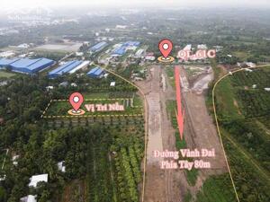 MẶT TIỀN 7123.4 m2 ĐƯỜNG VÀNH ĐAI PHÍA TÂY ĐANG THI CÔNG