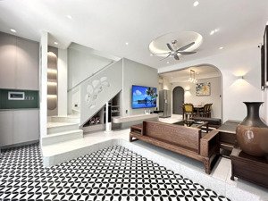 66m2 - (5.3x13) - 3 tầng - 9.8 tỷ - phong cách đông dương - full nội thất - khu lam sơn, bình thạnh