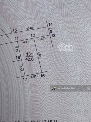 bán 42,6m (xã mai lâm cũ) đông anh-hà nội ô tô giá rẻ nhất khu vực.