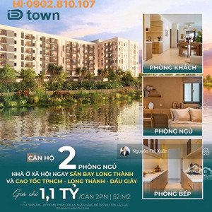 trả góp 6tr/tháng,chỉ 330tr ký hđmb, noxh id town long thành ,cơ hội an cư đầu tư sinh lời bền vững