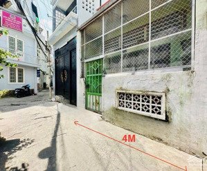 hẻm thông lê văn sỹ - huỳnh văn bánh - p13 pn - nhà cũ tiện xây mới - 50m2 (4x12.5) - giá tl