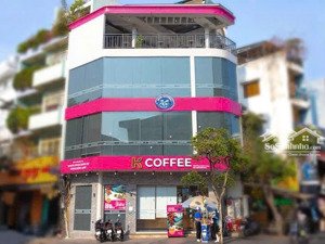 góc 2 mặt tiền cách mạng tháng tám, q3 - dt 6.5 x 24m - 4 tầng - hđt 180 triệu/tháng - giá 35 tỷ