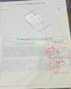 chỉ 130tr/m2 sở hữu 592,5m2 ôm góc 3 mặt tiền đường ngay bãi tắm nhân tạo kđt an viên. nha trang