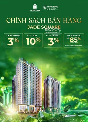 nhận booking có hoàn lại jade square tây hồ tây. trực tiếp cđt, giá chỉ từ 9x tr/m2. lh 