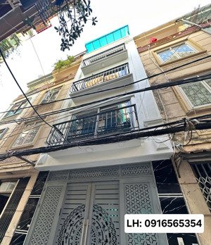 bán nhà trương định 45m, 5 tầng, mặt tiền 4,5m ngõ rộng thông, giá 11,4 tỷ