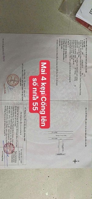 bán đất đường cổ mân mai 4 kẹp đường luồng - kề góc ngã 4 với kiều sơn đen , khu đông dân cư