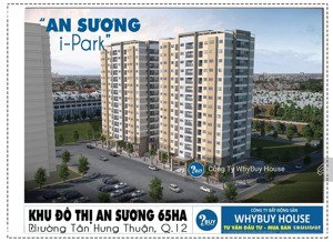 cho thuê căn hộ an sương ipark 54m2, 2 phòng ngủ, nhà đẹp, có balcony, giá 6.5tr.