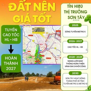 bán đất phường tùng thiện- sơn tây, diện tích 100m2 giá chỉ 1,3 tỷ