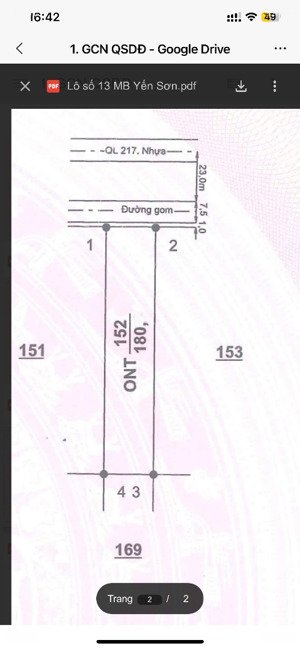 bán đất kinh doanh mặt quốc lộ 217 - đô thị công nghiệp yến sơn thanh hoá 