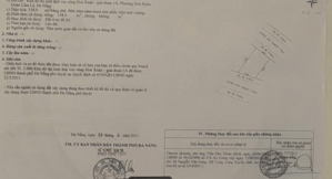 BÁN GÓC 3MT ĐƯỜNG HOÀNG THẾ THIỆN & NGUYỄN MẬU TÀI - HOÀ XUÂN .