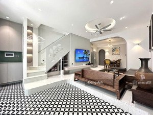 khu lam sơn p6, bình thạnh - kts thiết kế phong cách đông dương - full nội thất - ngang hơn 5m