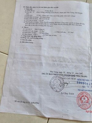 nhà bán gần bãi tắm hòn chồng nha trang khánh hoà