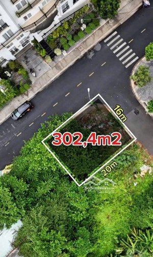 bán nhà góc 2 mặt tiền nguyễn bá huân, thảo điền, q2 - dt: 13x14m (170m2) - đất trống. giá 58 tỷ tl