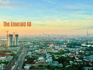 the emerald 68 căn hộ 2pn 2wc 74,3m2 ban công lồi đẳng cấp, giá chỉ 4 tỷ