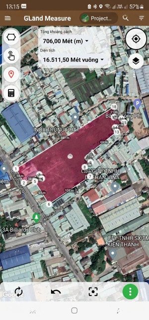 bán đất mặt tiền lê thị trung: 16915m² ( 34m mặt tiền ) lh 