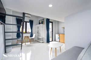 cho thuê phòng gác ban công full nội thất ở được 2 - 3 bạn gần nguyễn gia trí, đh hutech bình thạnh