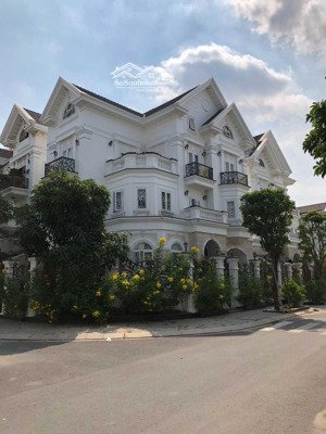 bán biệt thự góc 2 mặt tiền khu cityland garden phường 5, dt: 9,7 x 21 nhà có thang máy