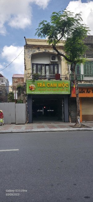 bán nhà mặt đường cát bi gần trường lê quý đôn, ngang 4.85m, dt 89m2, nhà 4 tầng đẹp, đang cho thuê