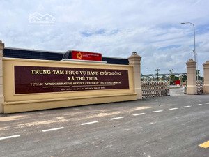 garden riverside - đất nền ven sông ngay trung tâm hành chính thủ thừa chỉ 15tr/m2